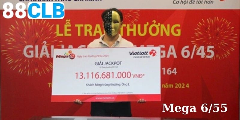 Mega 6/55 với khoản thưởng lên đến hàng chục tỷ đồng